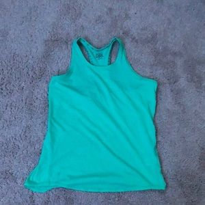 teal athleta tank top